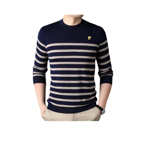 PIERRE CARDIN Свитер Мужской Синий Серый