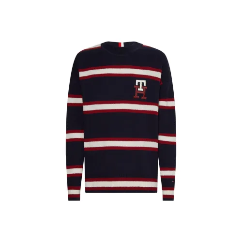 Tommy Hilfiger Синие Мужские Свитера