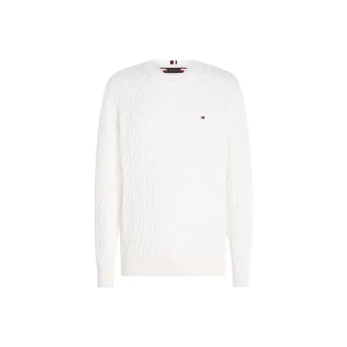 Tommy Hilfiger Белые Мужские Свитера