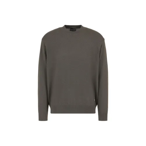 EMPORIO ARMANI Свитер Мужской Зеленый