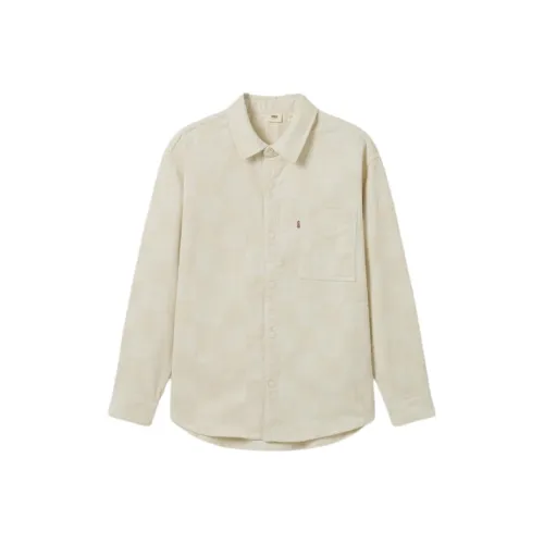 Levi's Denim Drifter Series Рубашка Мужская Бежевая