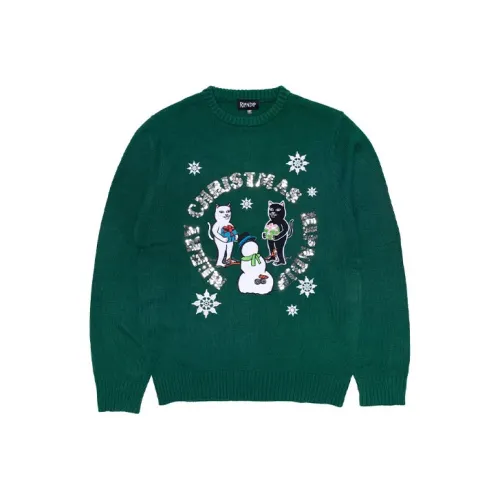 RIPNDIP Зеленый Унисекс Свитеры