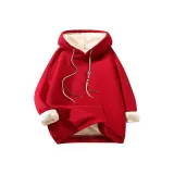 Красный/Утолщенный С подкладкой из овчины