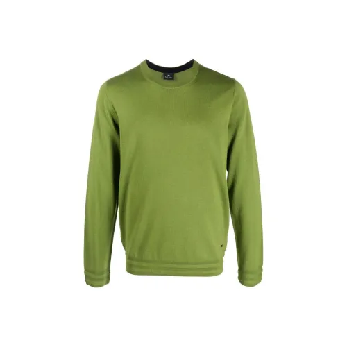 Paul Smith Ярко-зеленые Мужские Свитера