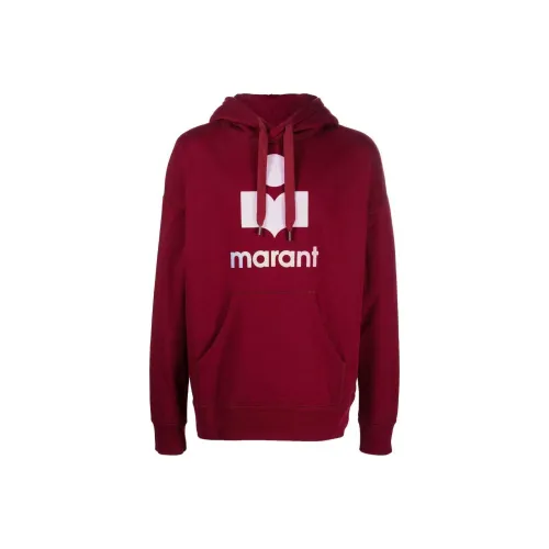 ISABEL MARANT Мужские Свитшоты Бордового цвета