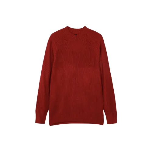 UNIQLO Red Men's Sweaters UNIQLO Красные Мужские Свитера
