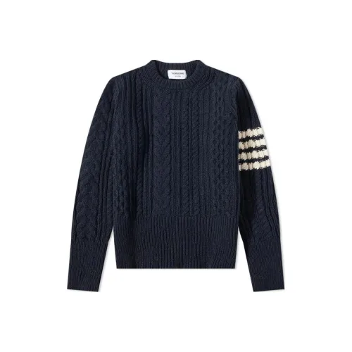 THOM BROWNE Синий Мужской Свитеры