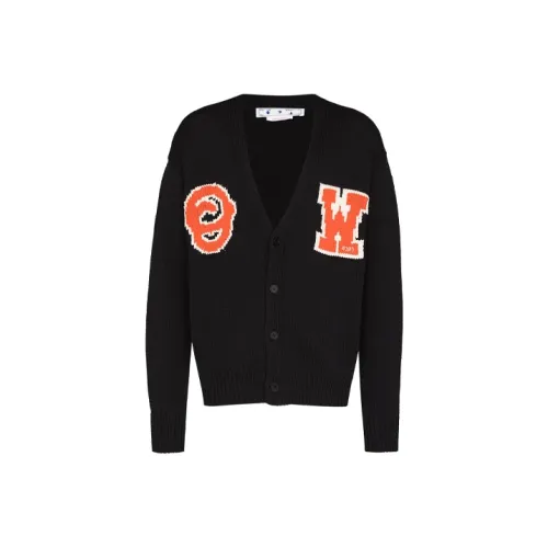 OFF Белый SS22 Свитер Мужской Черный