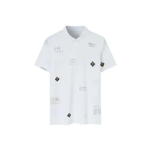 CAIZI Белая Мужская Поло