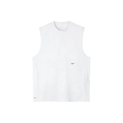 nike Бег Майка Мужская Белая