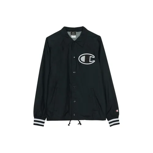Champion Куртка Американская версия Унисекс Черный