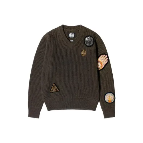 Stussy Коричневый Унисекс Свитеры