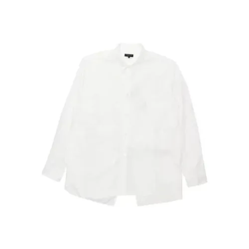 COMME Des GARCONS HOMME PLUS Белая Мужская Рубашка