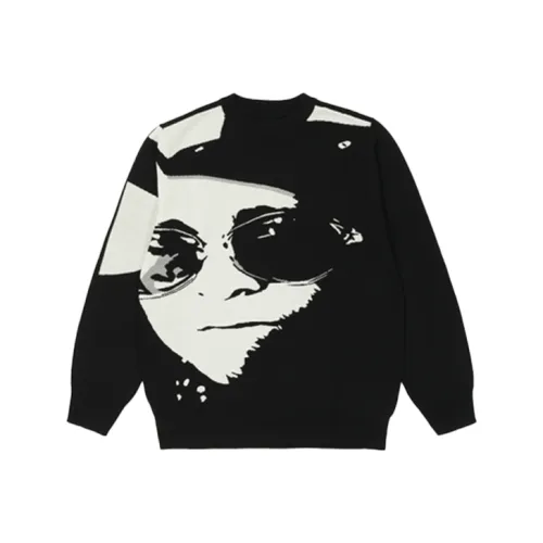 Дворцовый черный унисекс свитеры