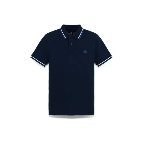 Timberland Поло Мужское Темно-Синие