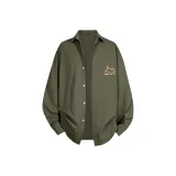 Армейский зеленый (Трясущийся оранжевый и белый логотип на груди)