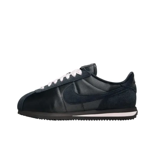 Nike Cortez Slip-resistant Abrasion-resistant Low Top Casual Shoes Women's Black Найк Кортец Slip-resistant Abrasion-resistant Низкий Топ Повседневная Обувь Женская Черная