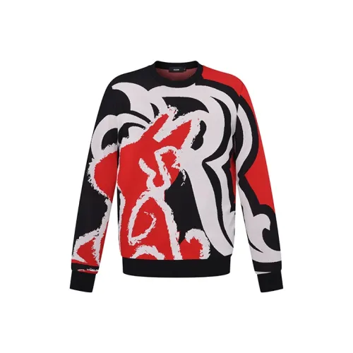 RARE Длинный рукав Свитер Мужской Многоцветный