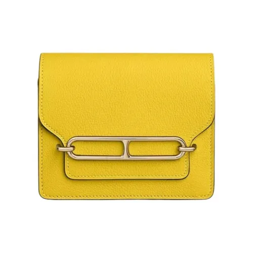 HERMES Evercolor Телячья кожа Свиной нос Кошелек Женские 9O Jaune Немецкий размер (DE) Неаполитанский желтый