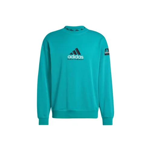 Adidas Equipment Свитшот Унисекс Зеленый