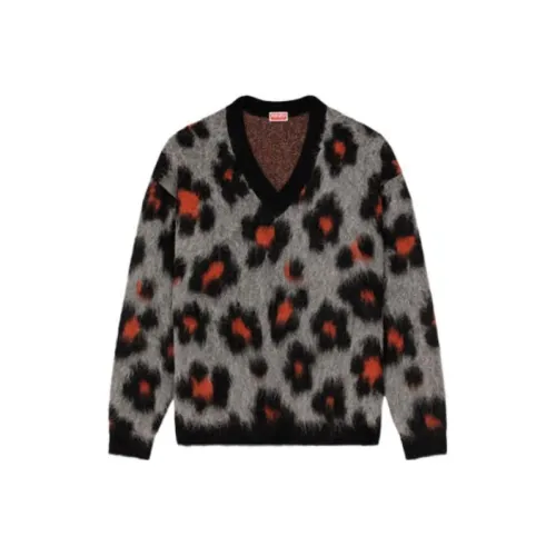 KENZO Пыльно-серый Мужские Свитера
