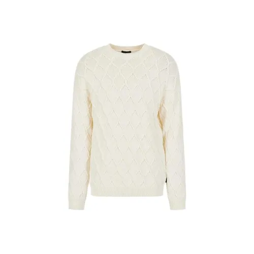 EMPORIO ARMANI SS22 Трикотаж Мужской Бежевый Желтый