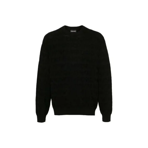 EMPORIO ARMANI SS24 Свитер Мужской Черный