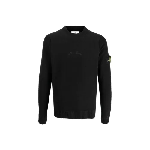 Stone Island Черные Мужские Свитера