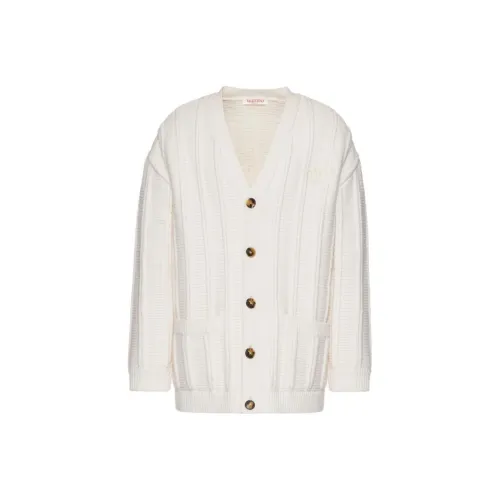 Valentino Мужские свитера цвета айвори