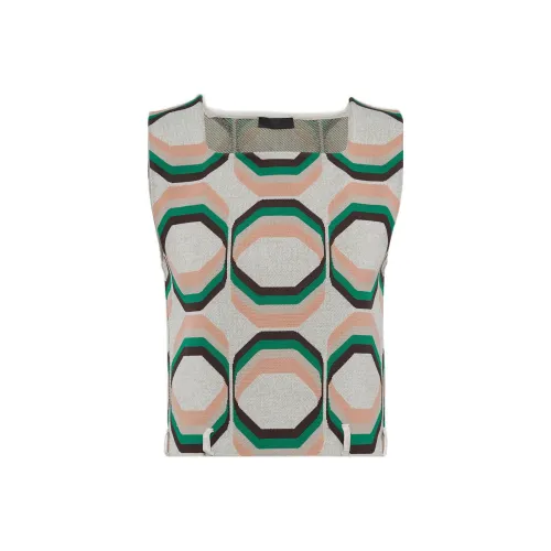 PRADA Зеленые Мужские Майки