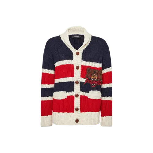 DSQUARED 2 FW24 Свитер Мужской Красный