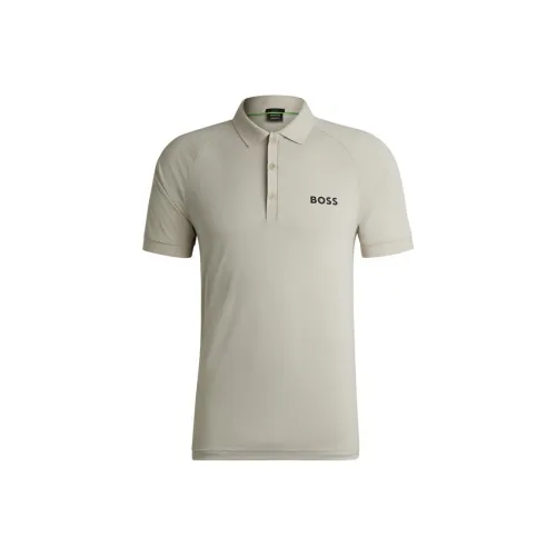 Hugo Boss Бежевая Мужская Поло
