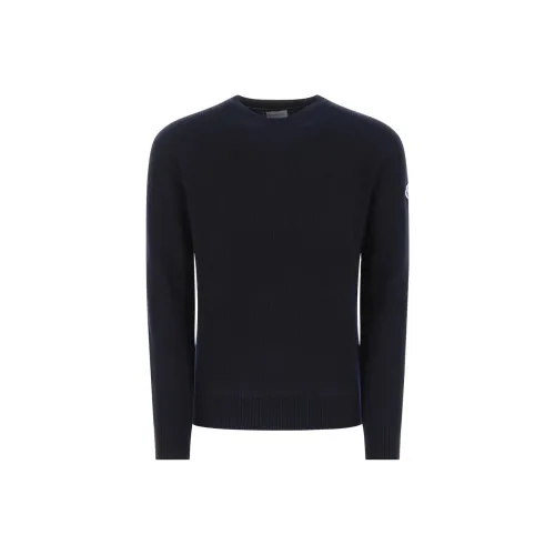 MONCLER FW22 Свитер Мужской Темно-синий