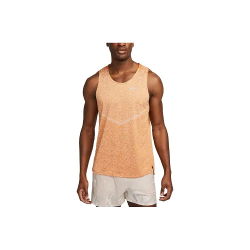 nike Бег Майка Мужская Orange