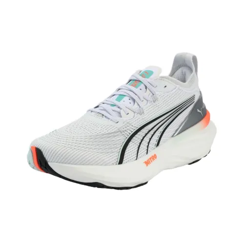 PUMA ForeverRun NITRO™ II Беговые кроссовки Низкий топ Белый Ярко-красный Мужской