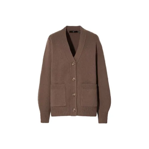 UNIQLO x Jil Sander +j Jil Sander Collaboration Кашемир Свитер Мужской Кофе