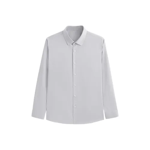 GXG Светло-серые Мужские Рубашки