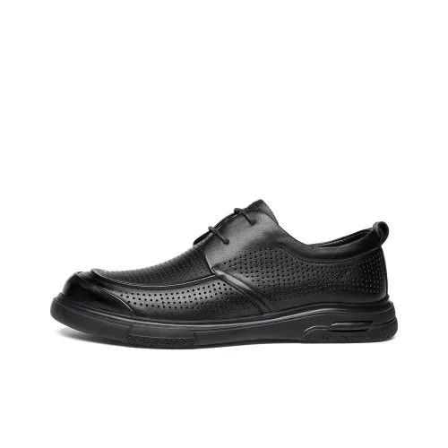 Millies Мужские повседневные туфли Low Топ BLACK CUT с вырезами Мужской