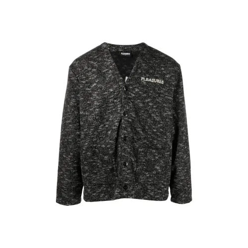 Pleasures Black Мужской Трикотаж