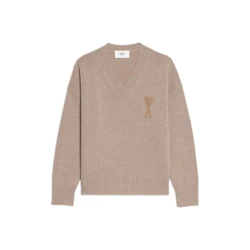 AMIPARIS FW22 Свитер Унисекс Хаки