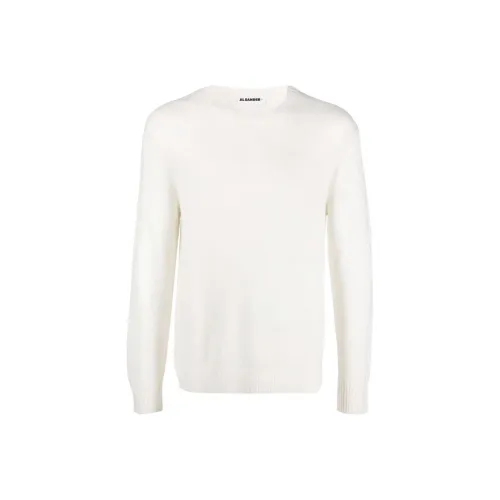 JIL SANDER Белые Мужские Свитера