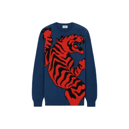 KENZO Синие Мужские Свитера