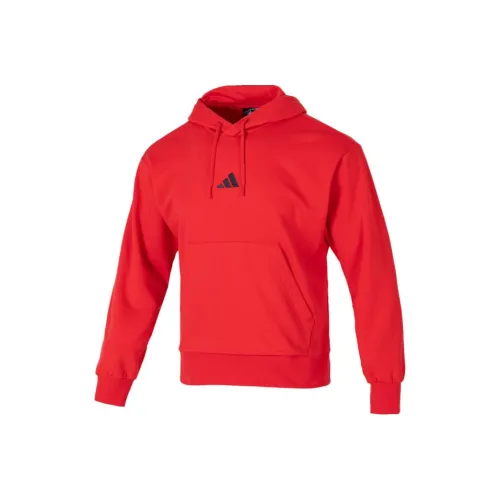 Adidas Red Men's Hoodies Адидас Красный Мужские Толстовки
