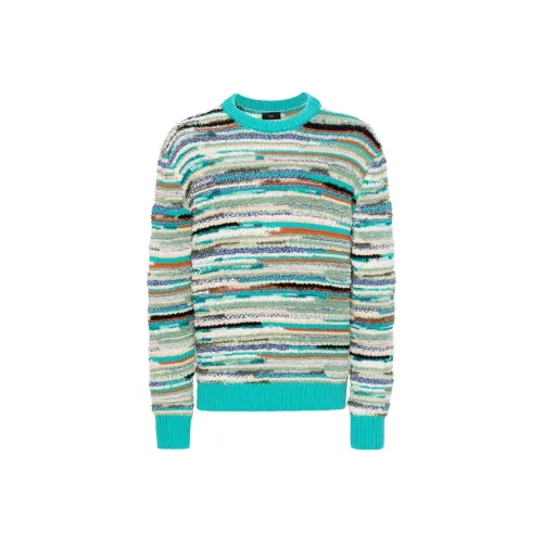 Alanui Мужские свитеры Aqua Blue