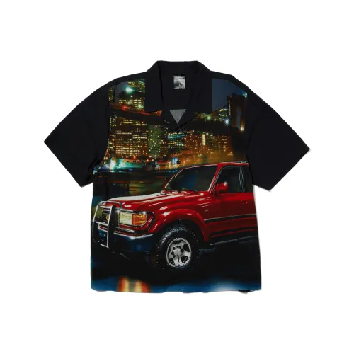HUF Toyota Collaboration Черная Унисекс Рубашка
