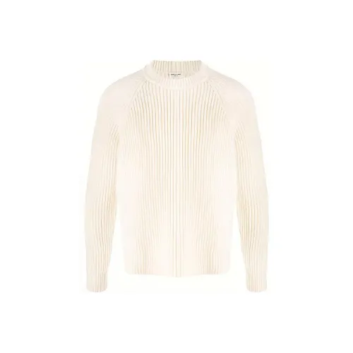 SAINT LAURENT FW21 Свитер Мужской Белый