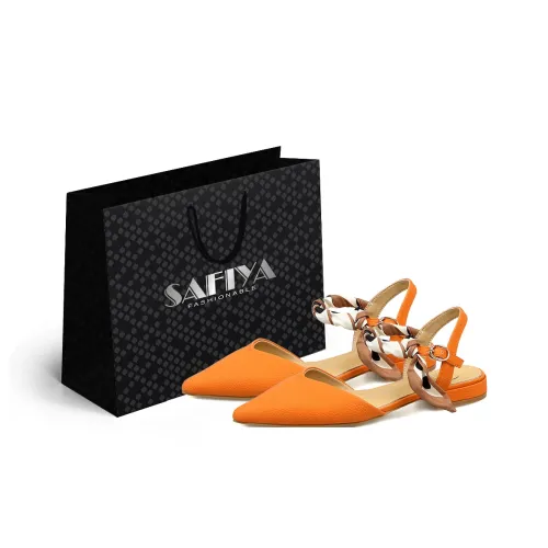 safiya Casual Женский Оранжевый Красный