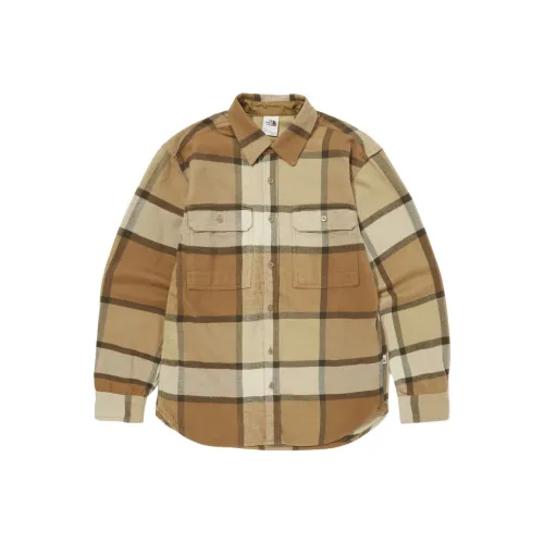 THE NORTH FACE M Arroyo Фланелевая рубашка мужская бежевая