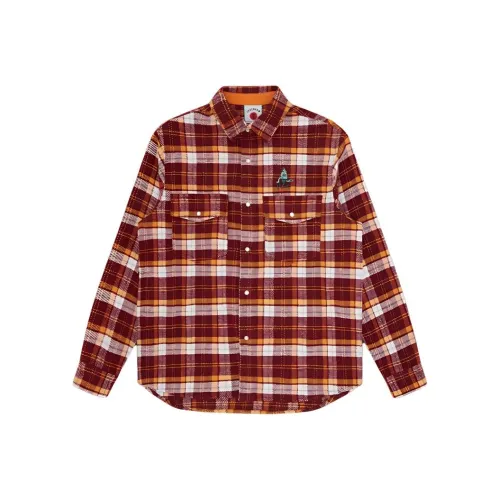 Мороженое Красный Унисекс Рубашки