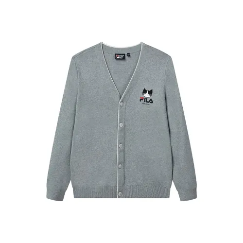FILA Slate Photinia Gray Men's Knitwear